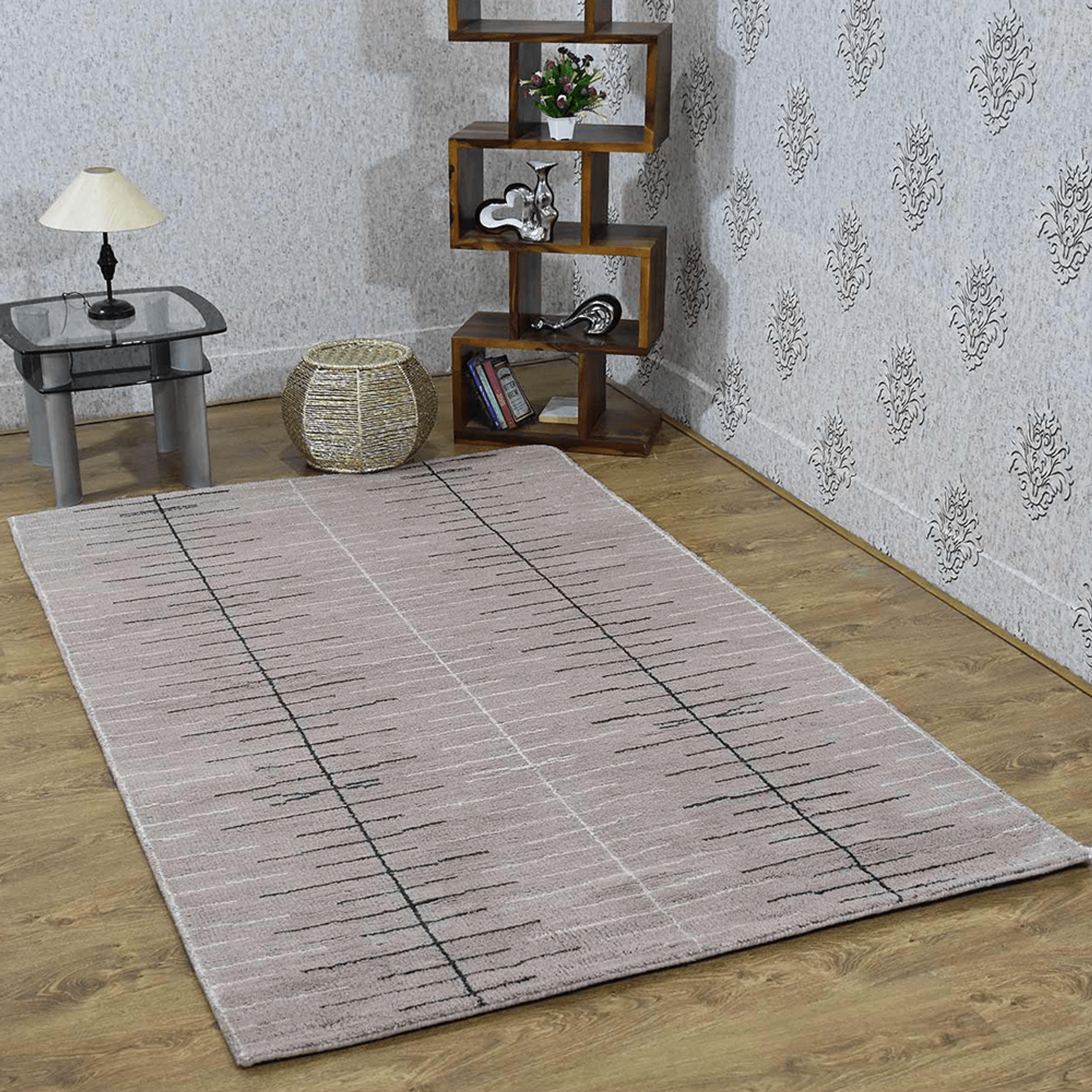 Rugsotic Carpets Hand Knotted Wool Area Rug Abstract