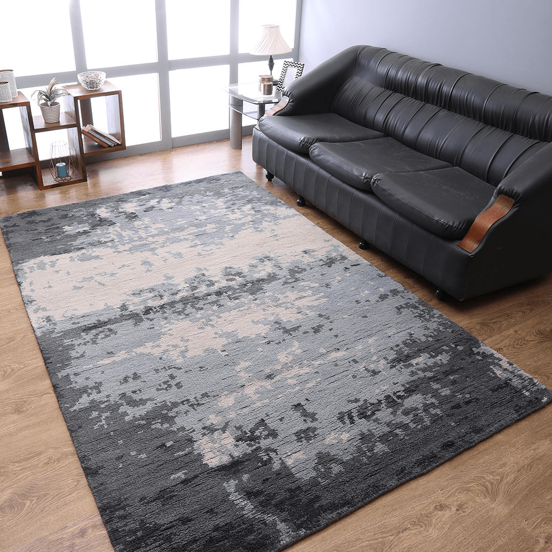 Rugsotic Carpets Hand Knotted Wool Area Rug Abstract