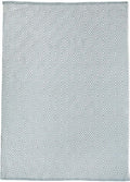 Diamond Sky Blue Hand-woven Rug
