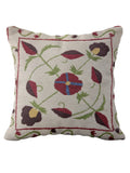 Suzani Hand Embroidered Cushion Cover - 45 x 45 cm
