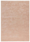 Hush Solid Coral Pink Luxury Rug