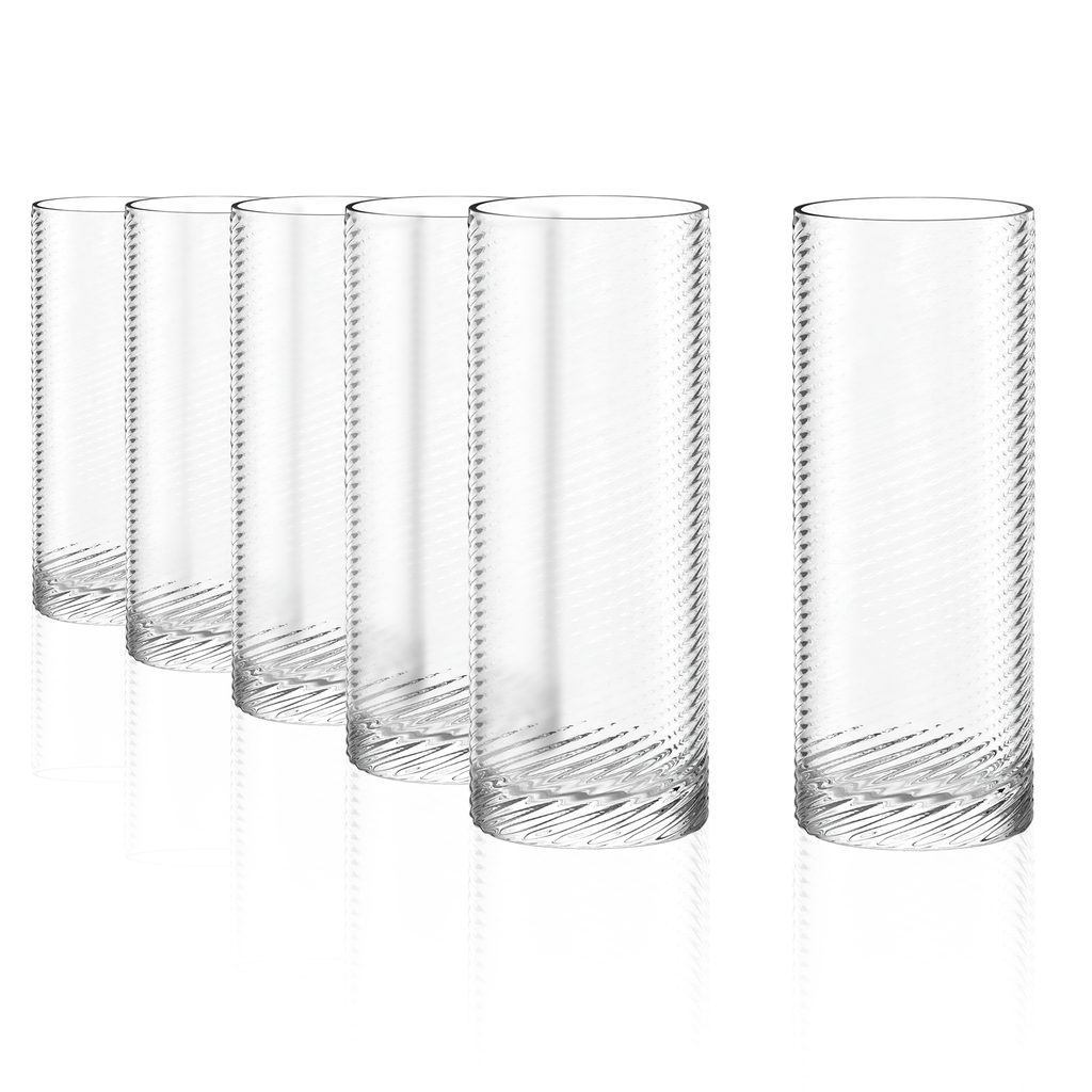 Stolzle Lausitz Berlin Highball Glasses - 525ml - Set of 6