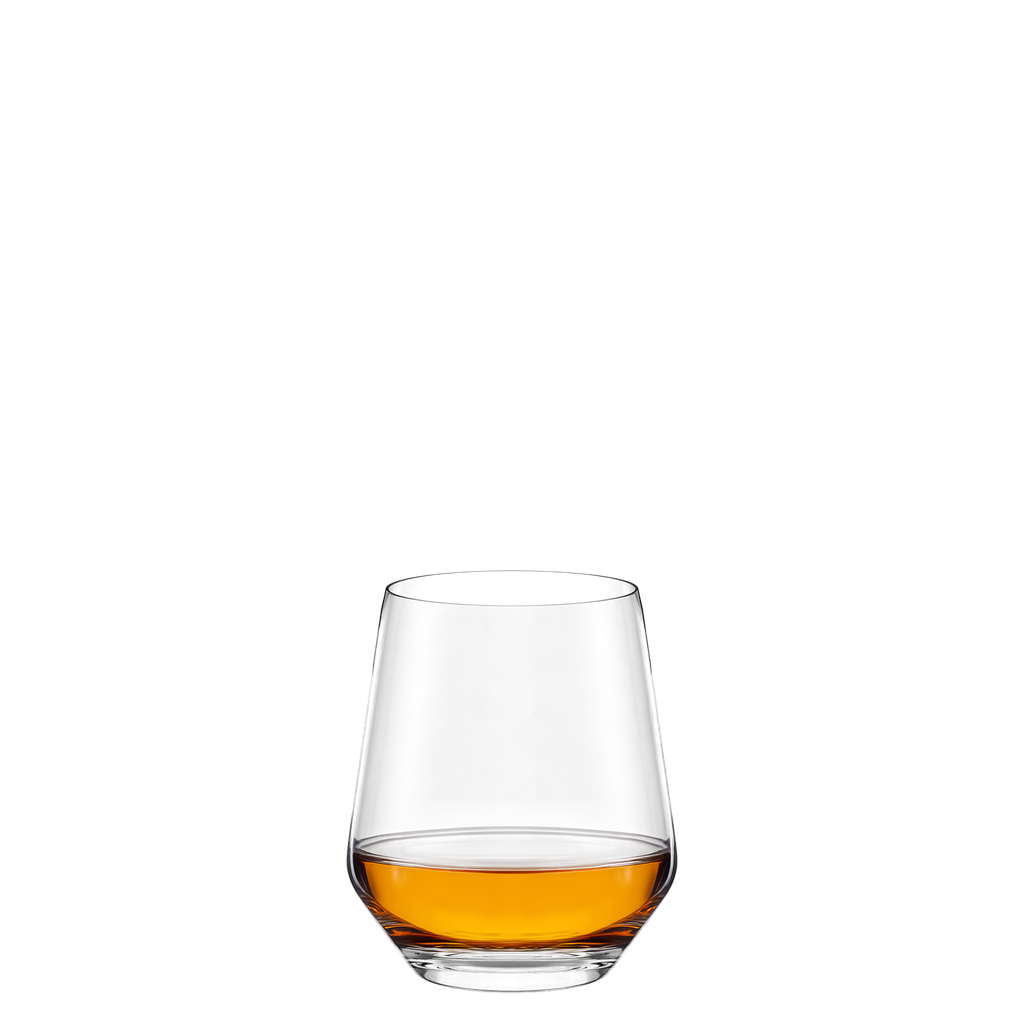 Stolzle Lausitz Quatrophil Whisky Tumbler Glasses - 470ml - Set of 6