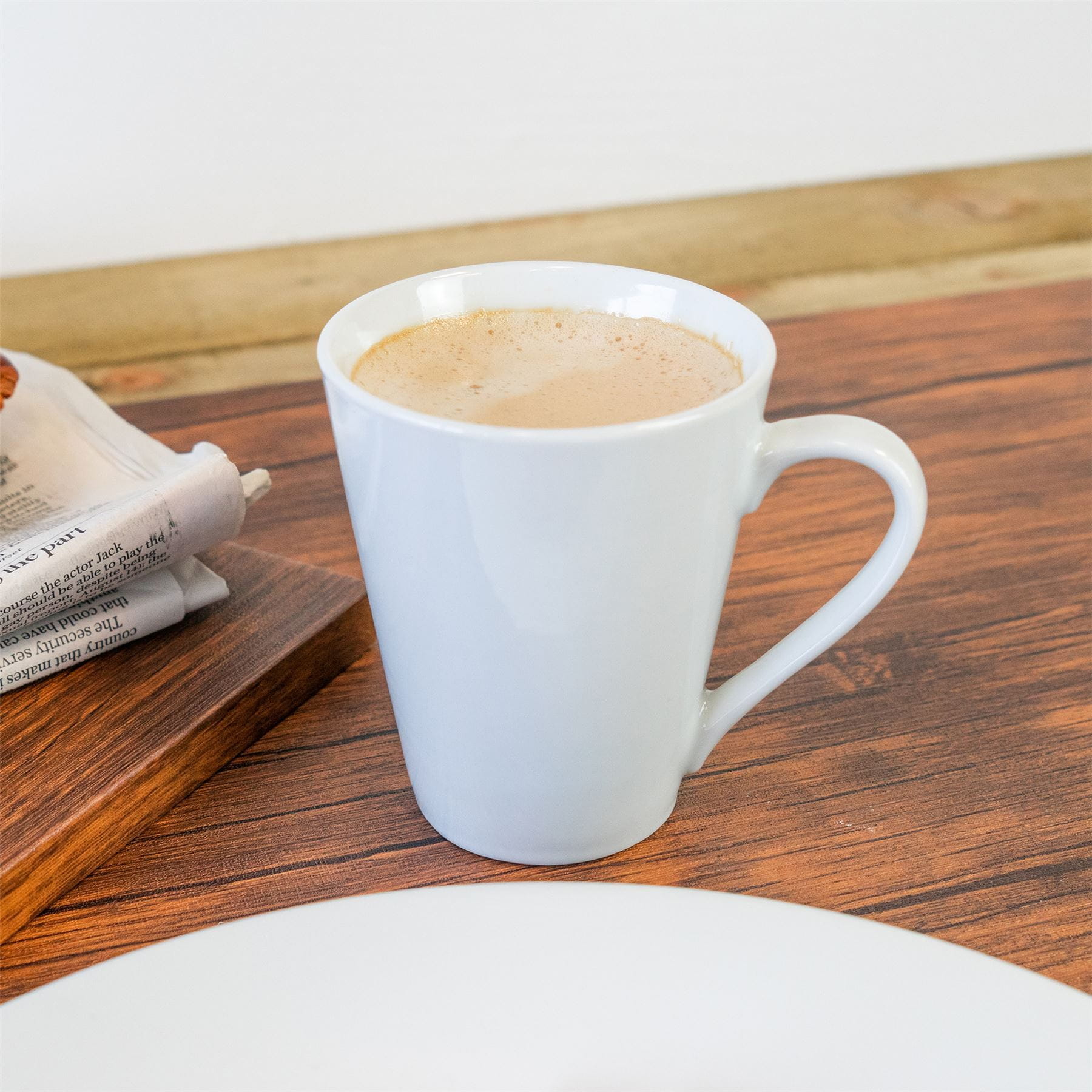 16pc White Dinner Set