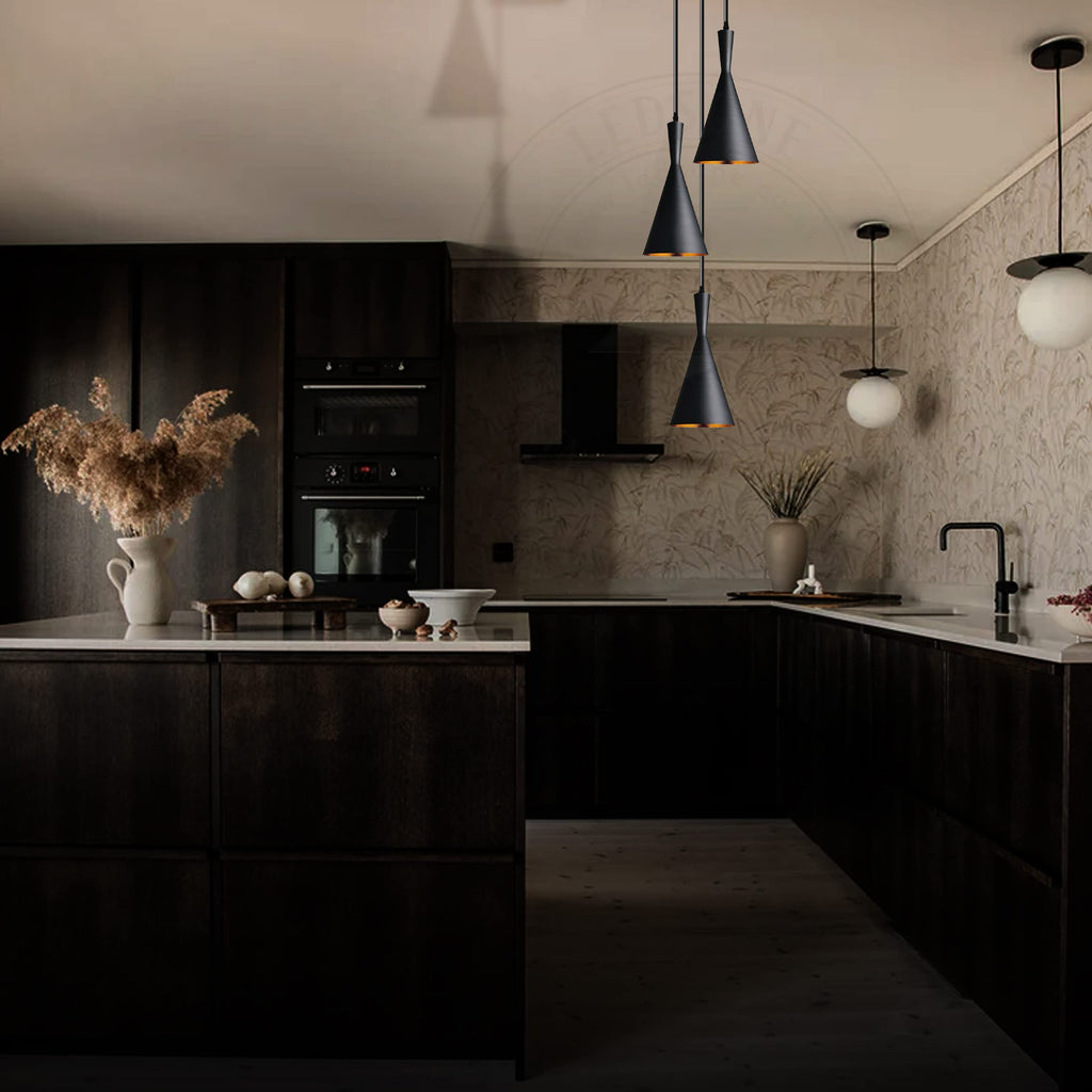 Industrial Metal 3 Head Ceiling Lamp Fixture ~6317