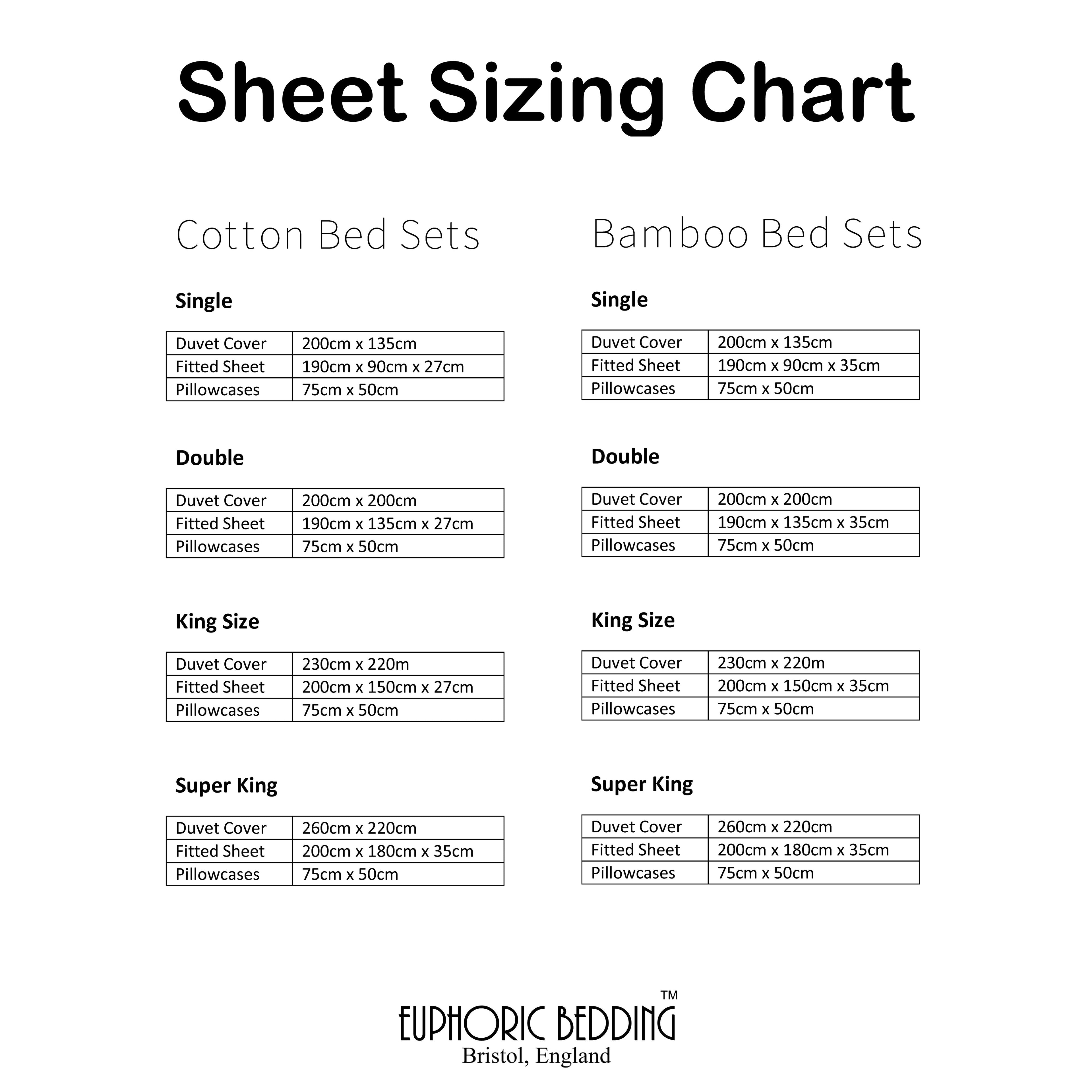 Bamboo Duvet Bed Set in Black