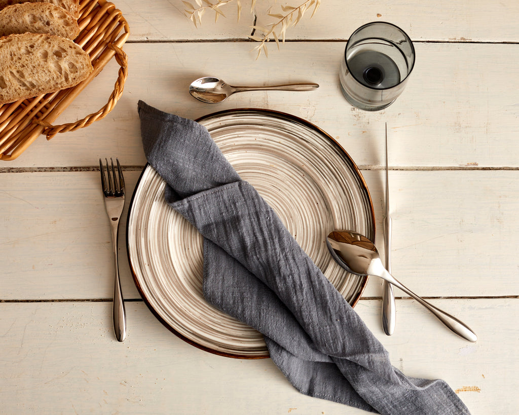 Milan Silver Stainless Steel Cutlery Sets x16/24 pieces