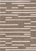 Broken Stripe Wool Rug