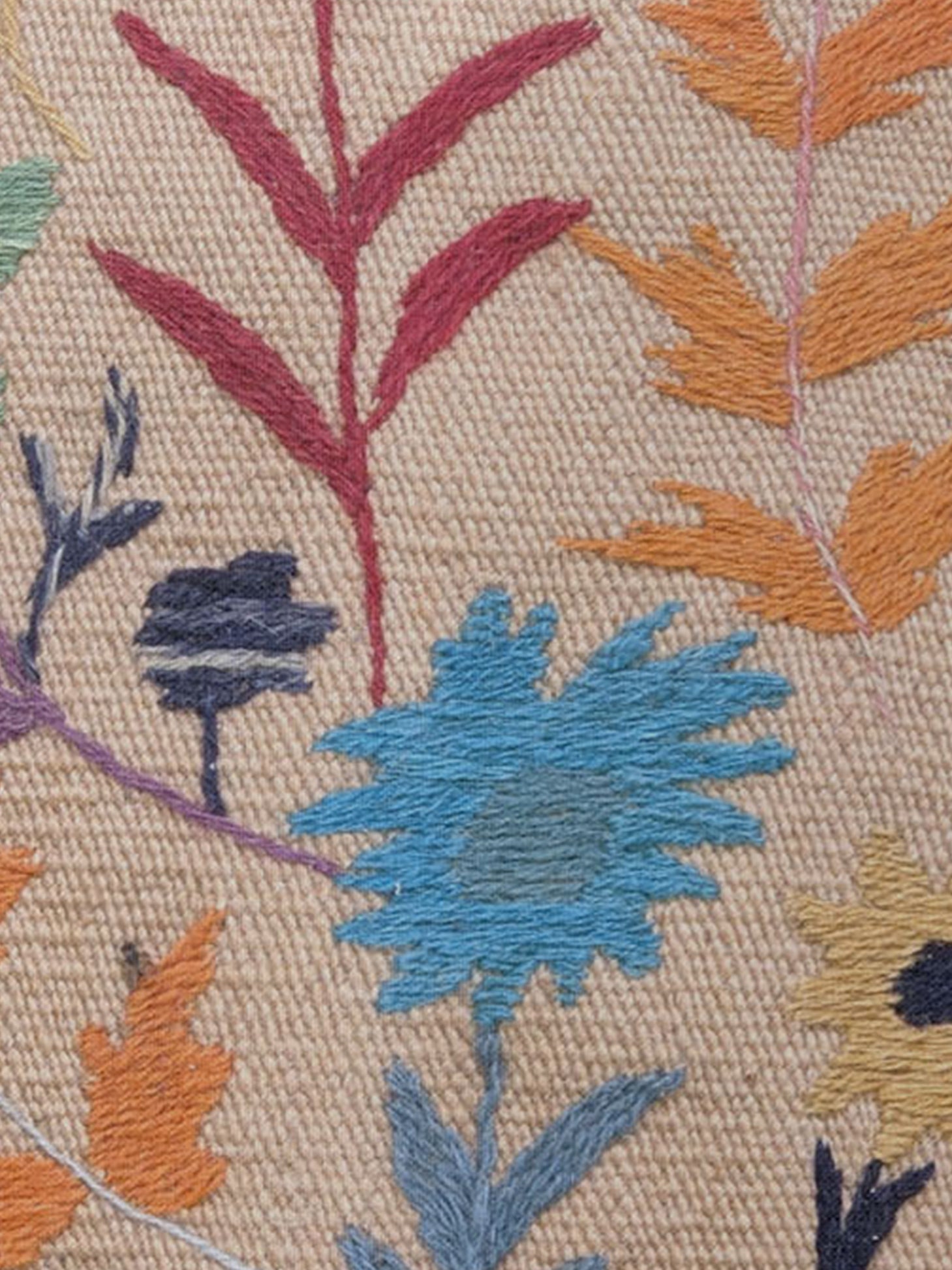 Suzani Hand Embroidered Cushion Cover - 45 x 45 cm