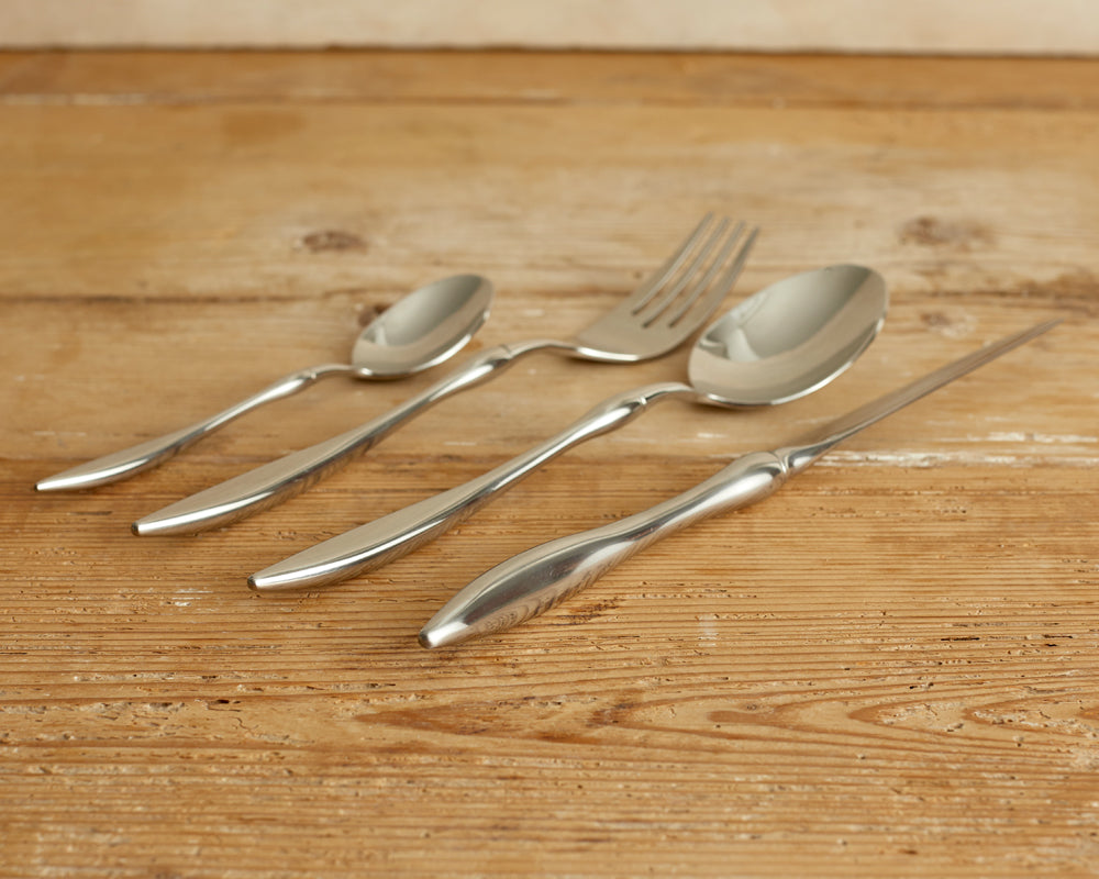 Monaco Silver Stainless Steel Cutlery Sets x16/24 pieces