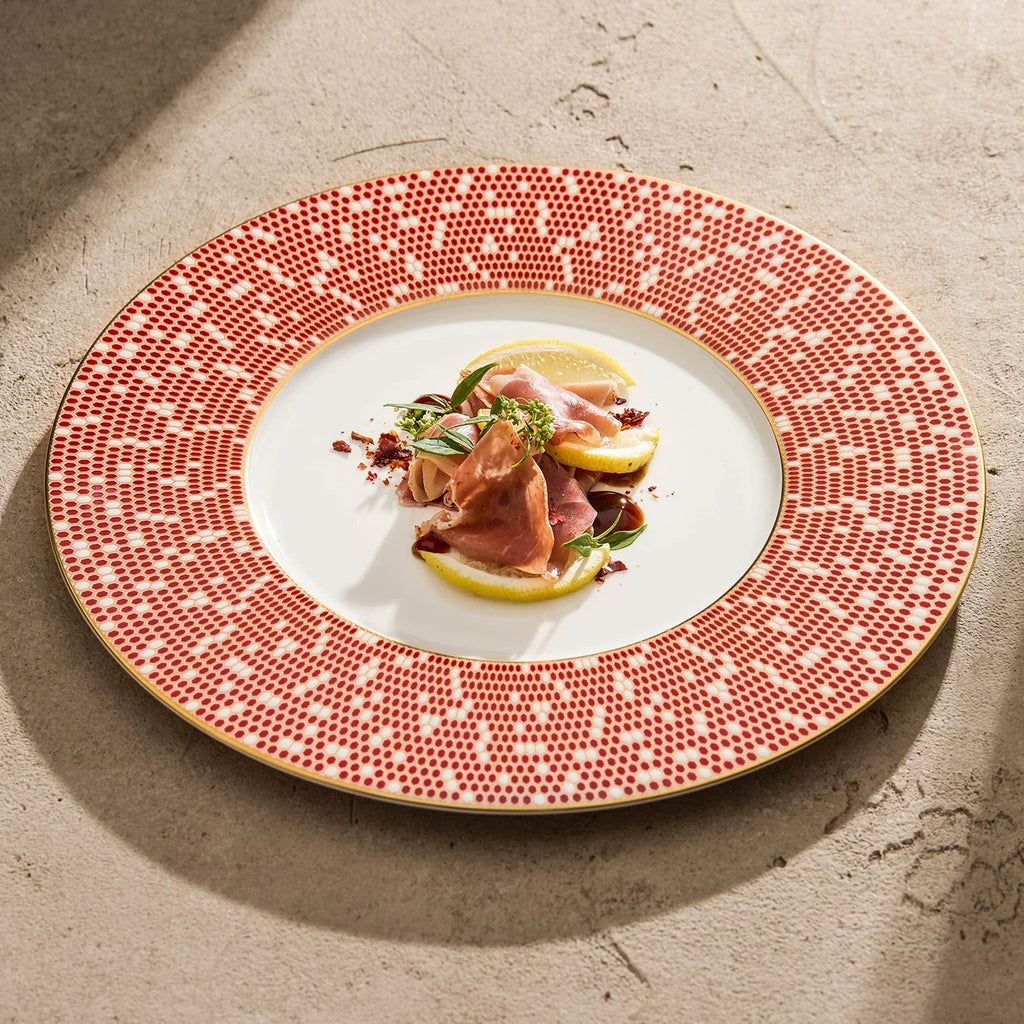 Artisanal Mosaic Fine Porcelain Plate – Celestial Series