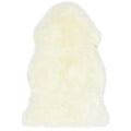 Genuine Natural Cream Sheepskin Faux Fur Rug