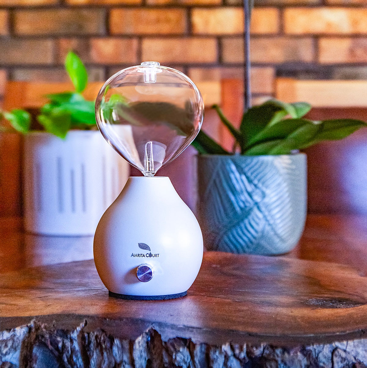 Nordic Glass Aromatherapy Diffuser: Elegant Zero-Heat Nebuliser