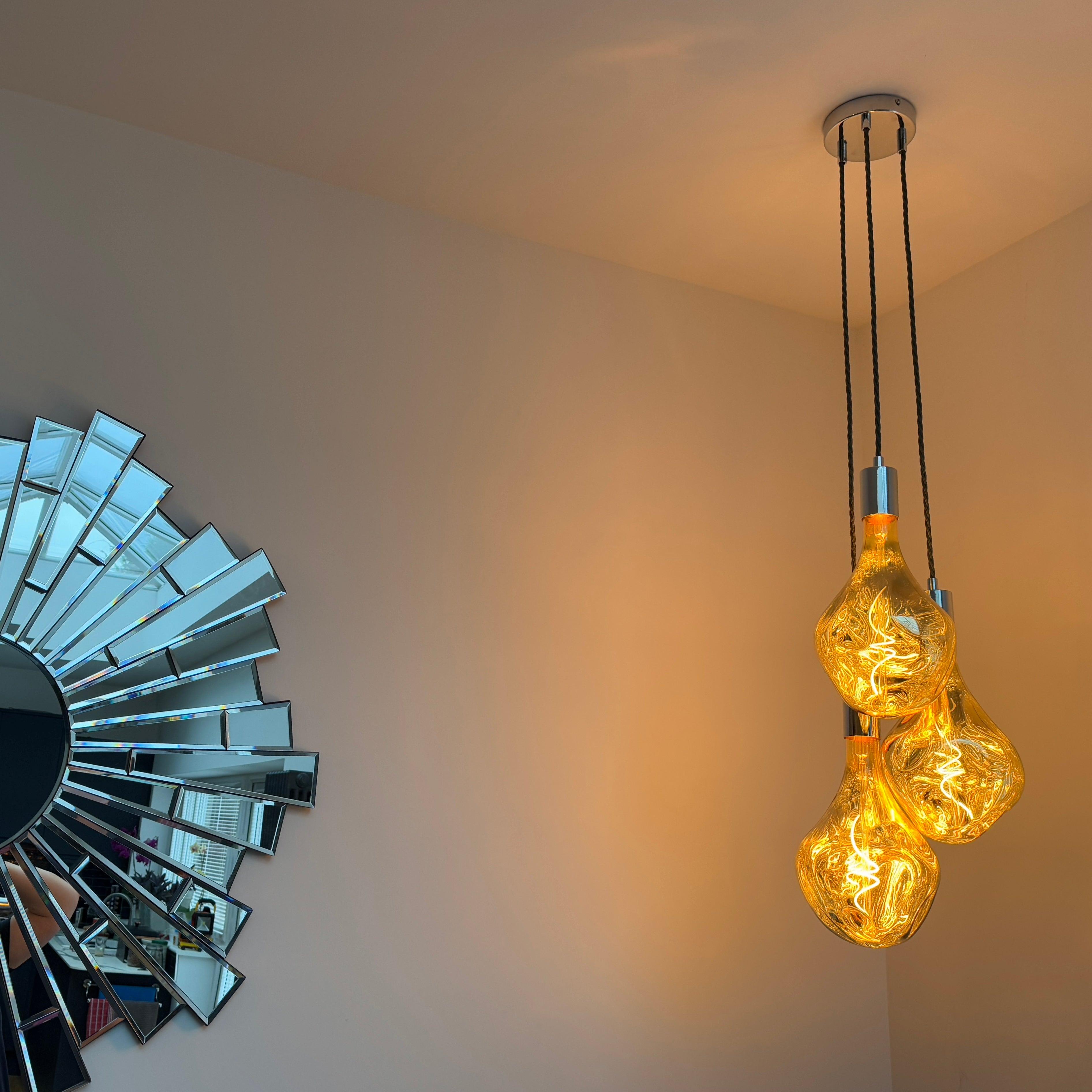 Triple Evo Cluster Pendant Light
