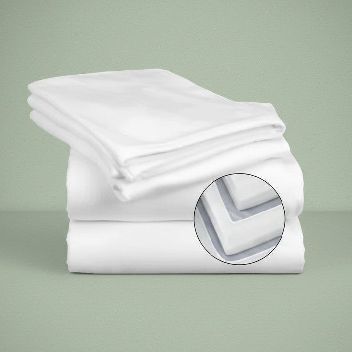 Knitted Fitted Sheet & Blended Stretcher Sheets