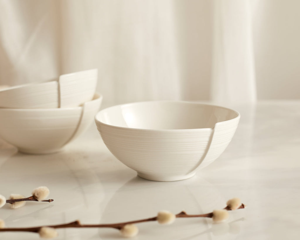 Maeve Porcelain Bowl White