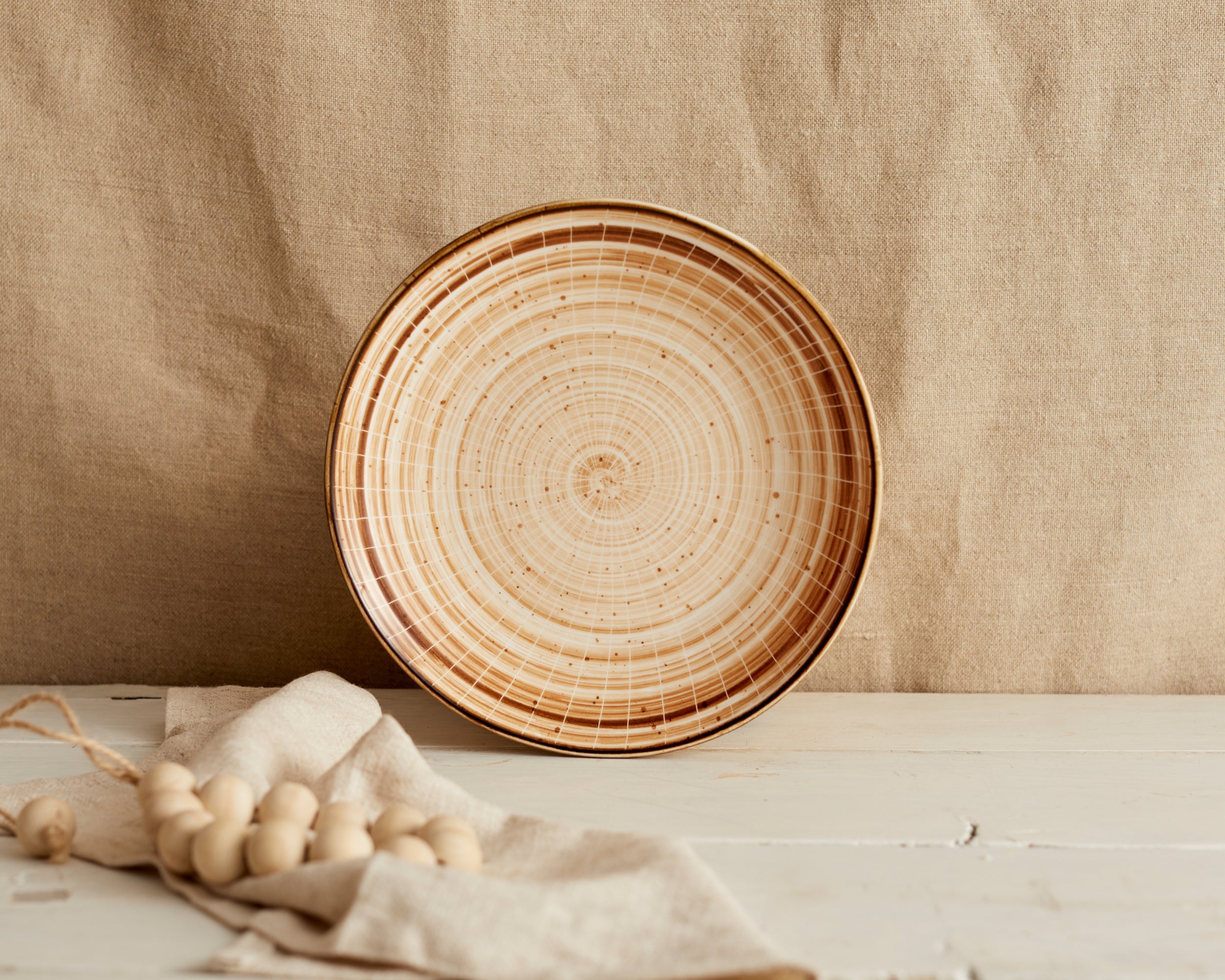 Marsali Porcelain Round Starter Plate