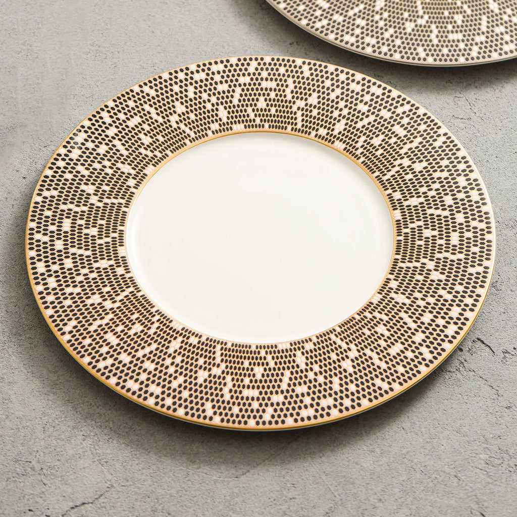 Artisanal Mosaic Fine Porcelain Plate – Celestial Series