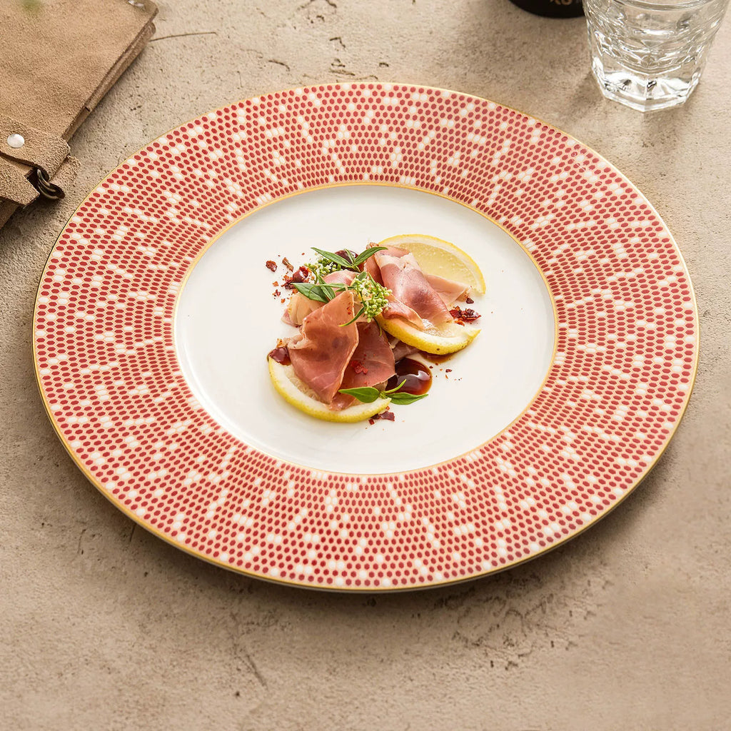 Artisanal Mosaic Fine Porcelain Plate – Celestial Series