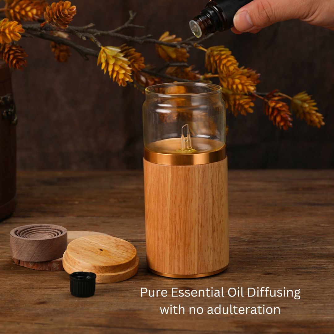 NOVA Air Whisperer: Portable USB Essential Oil Nebulizer