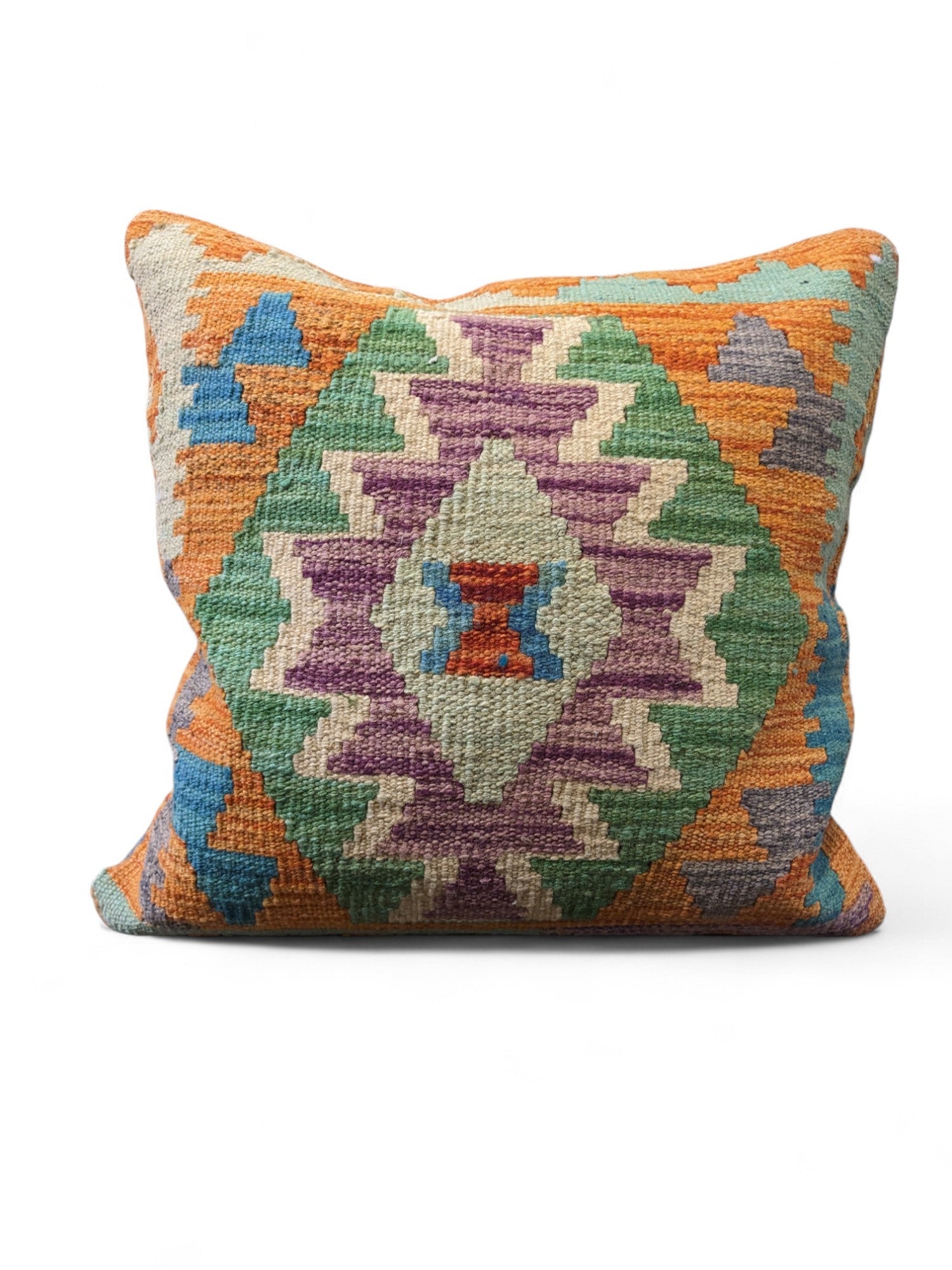Afghan Kilim Cushion Cover - 45 x 45 cm