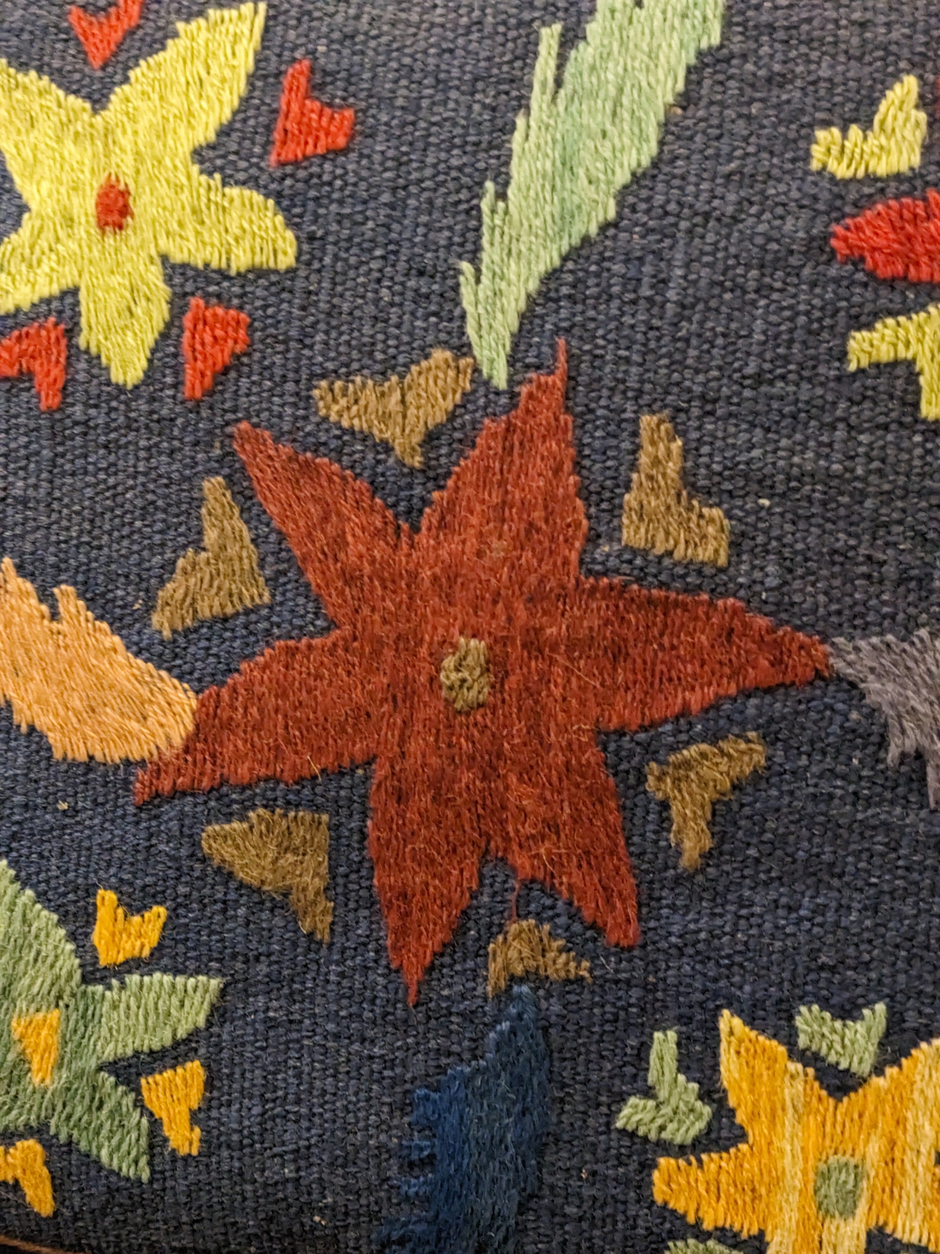 Suzani Hand Embroidered Cushion Cover - 45 x 45 cm