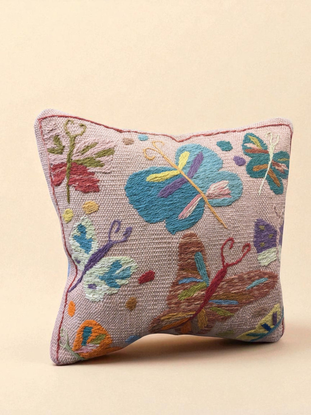 Suzani Hand Embroidered Cushion Cover - 45 x 45 cm