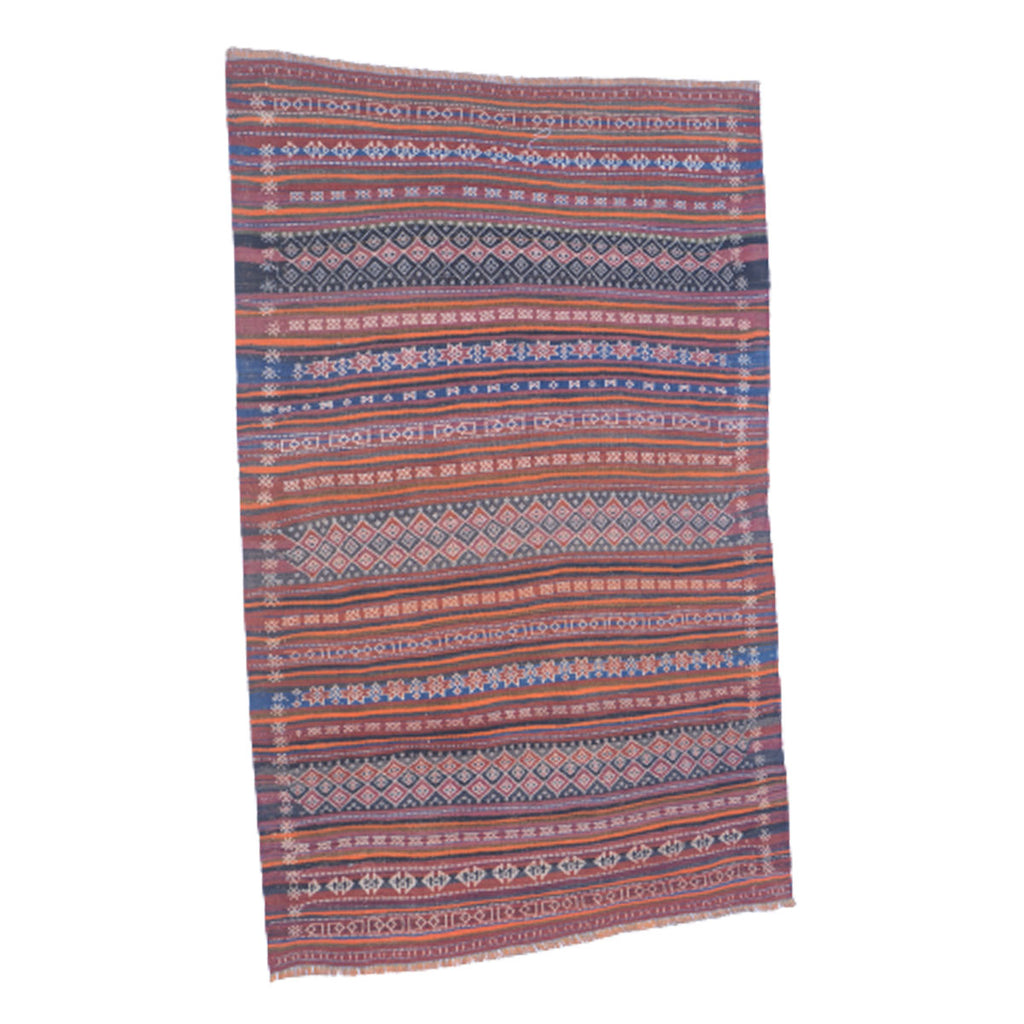 Baluchi-Cannon-Pink-Woolen-Rug