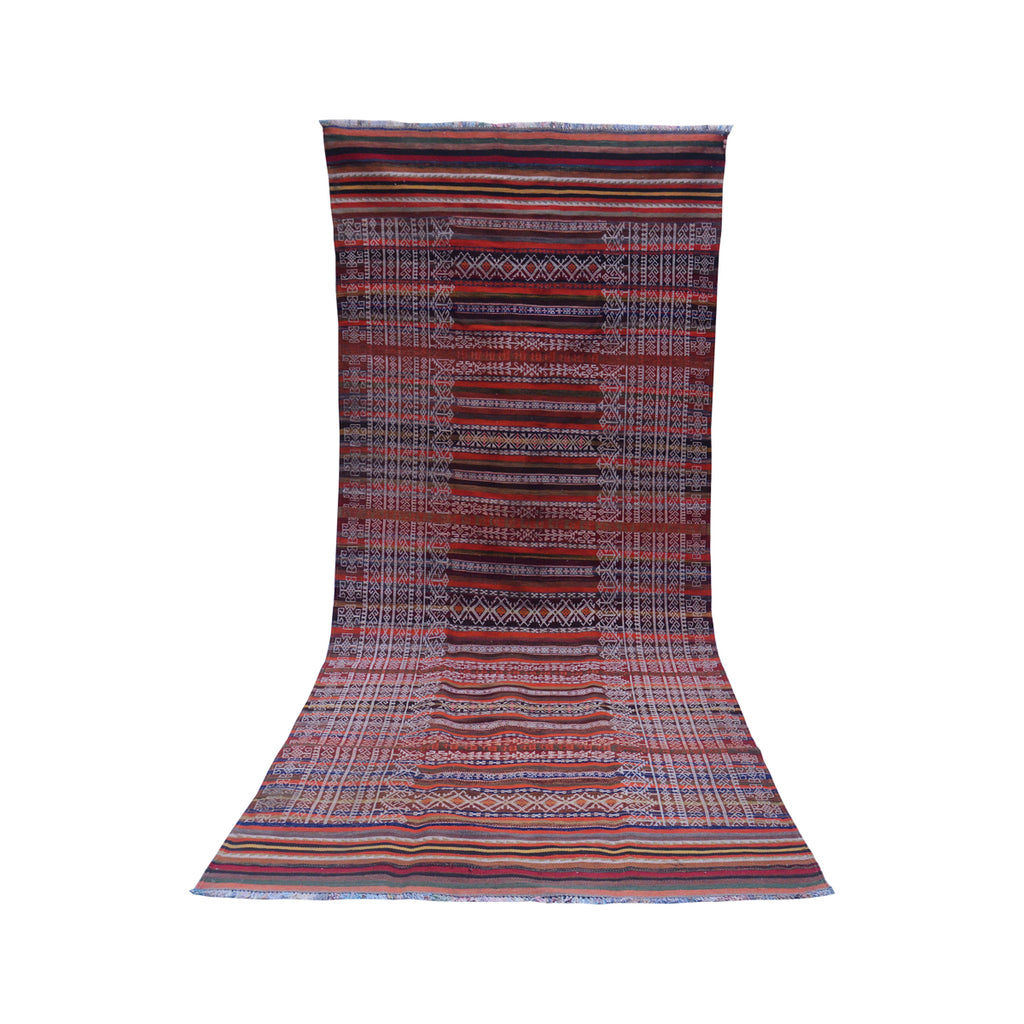 Baluch -Soumak -Mule -Fawn -Vintage -Rug