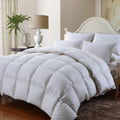 NNEDSZ Comfort 350GSM Luxury Soft Bamboo All-Seasons Quilt Duvet Doona All Sizes King White