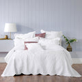 NNEDSZ Bianca Elegance Cordelia White Bedspread Set Queen
