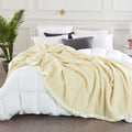 NNEDSZ Alastairs Australian Merino Wool Blanket Cream - Queen