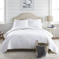NNEDSZ Jenny Mclean Clavo Pompom White 3 Piece 100% Cotton Coverlet Set King