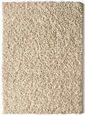 Maine Ivory Shaggy Pile Wool Rug