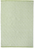 Diamond Green Hand-woven Rug