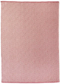 Diamond Coral Pink Hand-woven Rug