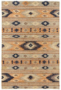 Indio Multicolour Aztec Jute Rug