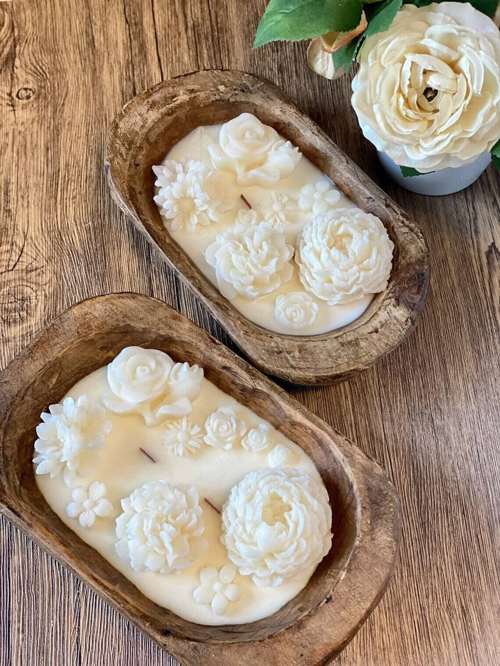 Botanical Garden Dough Bowl Candle-3