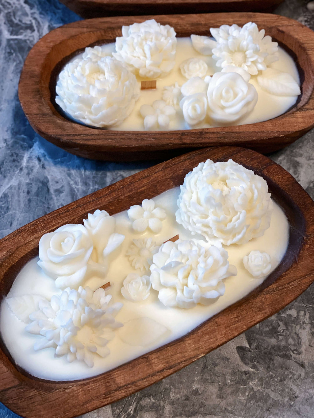 Botanical Garden Dough Bowl Candle-2