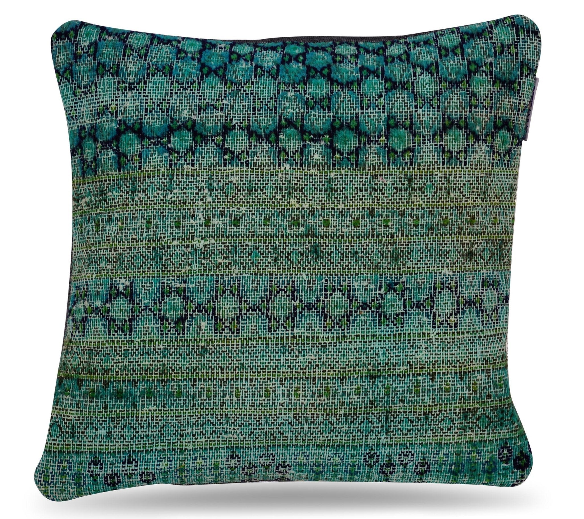 Canvello Antique Rug Sofa Cushion Pillows - 16"x16"
