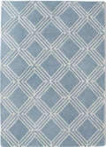 Vienna Blue Geometric Rug