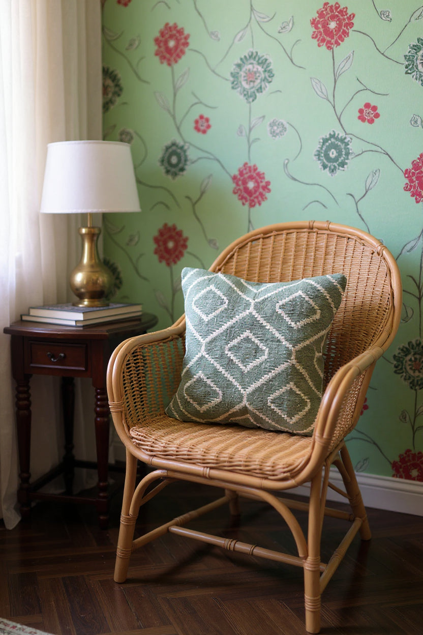 Ikat Kilim Cushion Cover - 45 x 45 cm