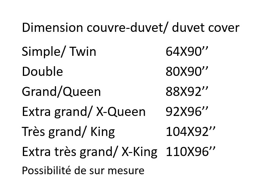 Housse de couette Maxence