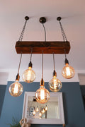 Oak Beam Chandelier Bespoke