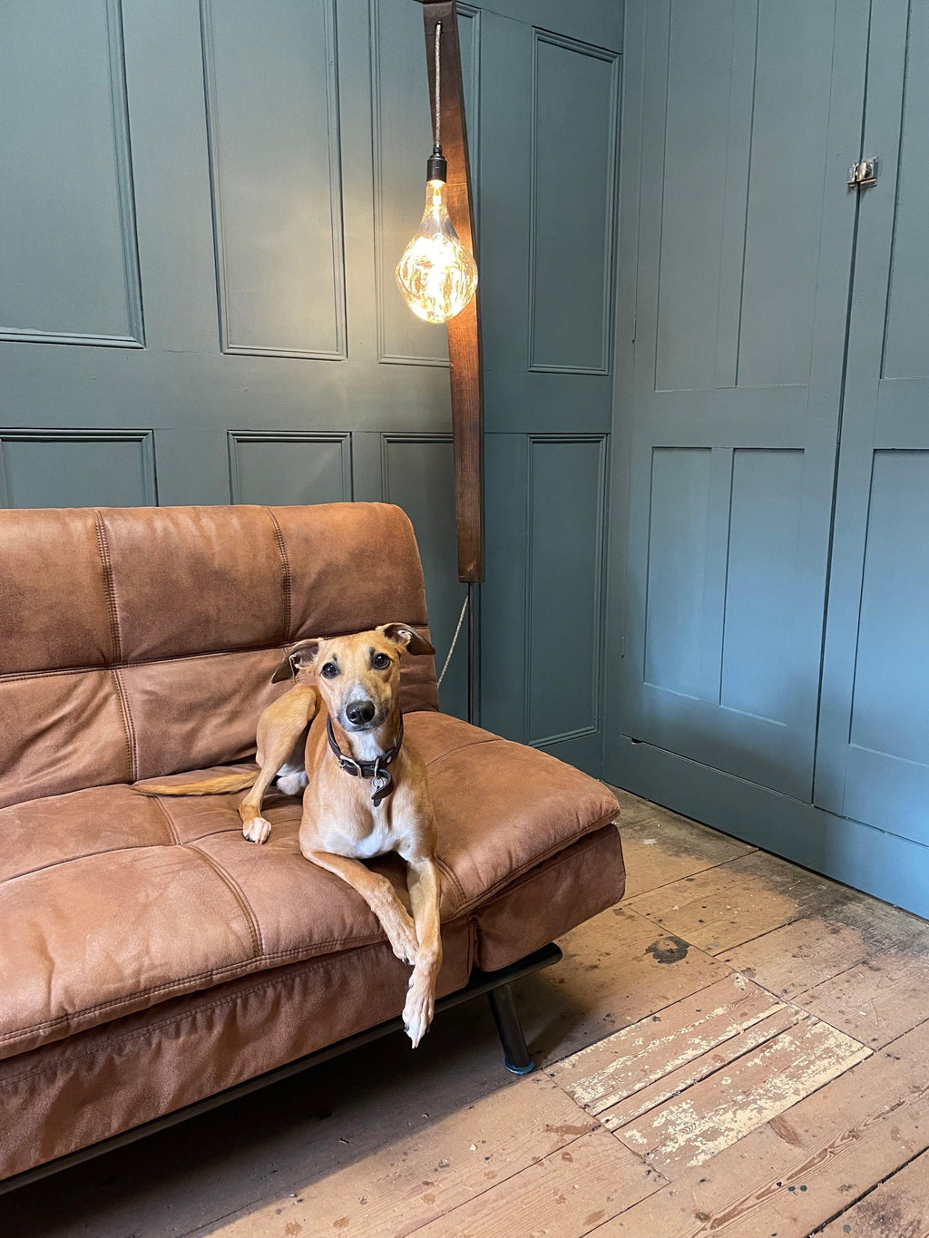 Whiskey Stave Standard Lamp